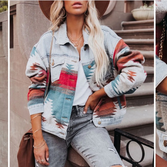 Sunset Arizona Denim Jean Jacket - Picture 7 of 16